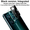 For OPPO Realme 9 Pro+ 5G Global imak Integrated Rear Camera Lens Tempered Glass Film with Lens Cap Black Version