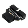 10 PCS Motherboard USB 2.0 9Pin to USB 3.0 19Pin Plug-in Connector Adapter, Model:PH23A