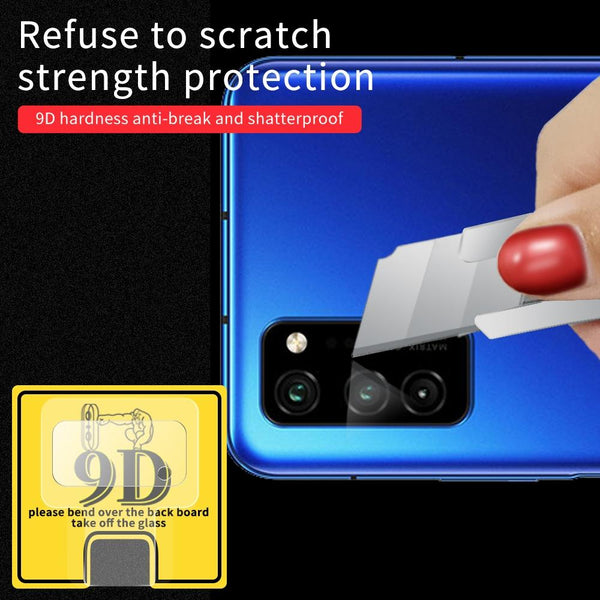 For Huawei Honor V30 Pro 9D Transparent Rear Camera Lens Protector Tempered Glass Film