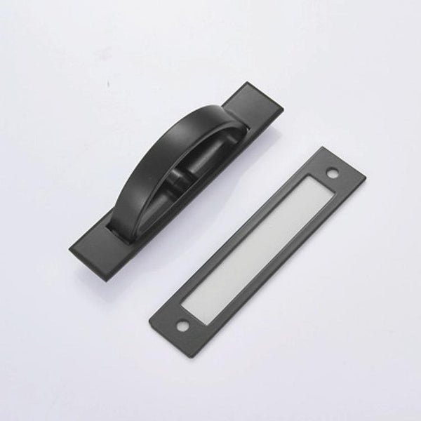 4206-85 Tatami Hidden Embedded Rotating Flip Cover Button(Black)