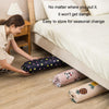 Cooler Mat Storage Bag Home Dustproof Bamboo Mat Cover, Style: For 1.5-2m Folding Rainbow