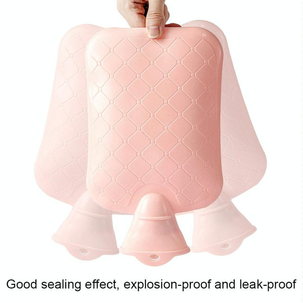 ZS103 Cartoon Plush Water-filled Explosion-proof Hot Water Bags, Spec: Brown Bear(500ml)