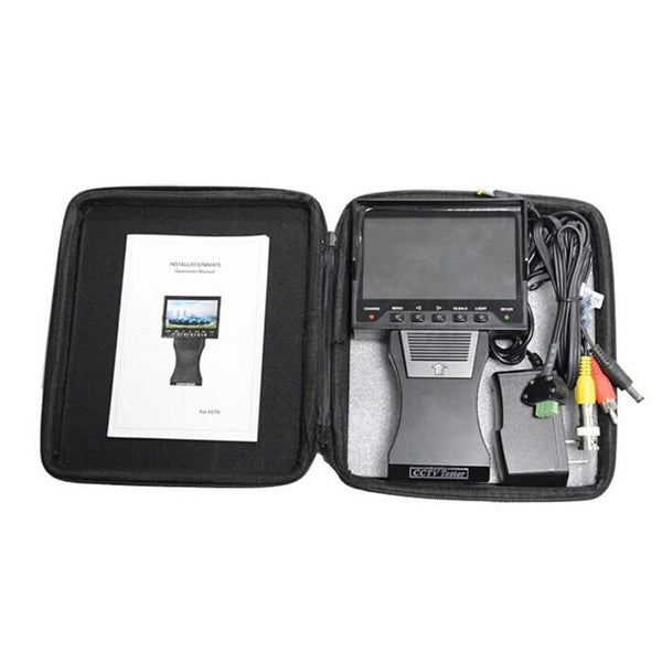 4.3" CCTV Tester Monitor, Network Cable Test, 12V Output (EU Plug)