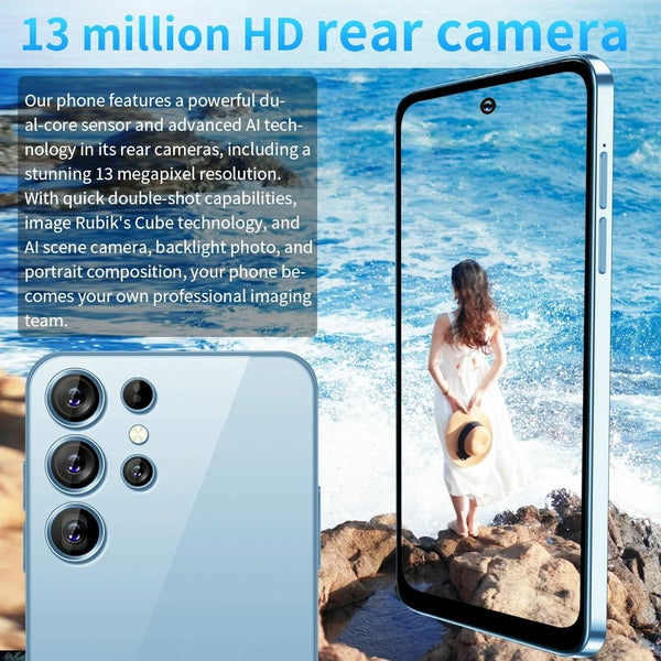 S23Ultra C59, 3GB+64GB, 6.8 inch Screen, Face Identification, Android 8.1 MMTK6737 Quad Core, OTG, Network: 4G(Rose Gold)