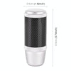 Universal Car Carbon Fiber Metal Gear Shift Knob (Silver)