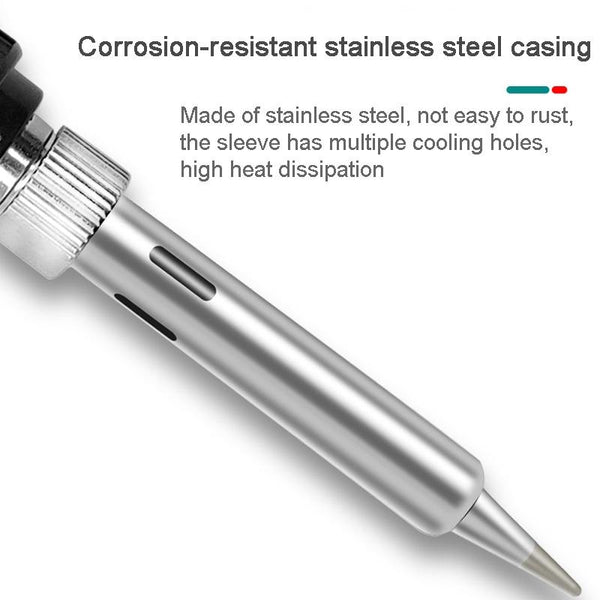 1pc 100W  220V High-power Electric Soldering Iron Adjustable Temperature Soldering Tool US Plug