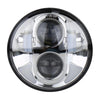 5.75 inch DC12V 6000K-6500K 40W Car LED Headlight for Harley(Silver)