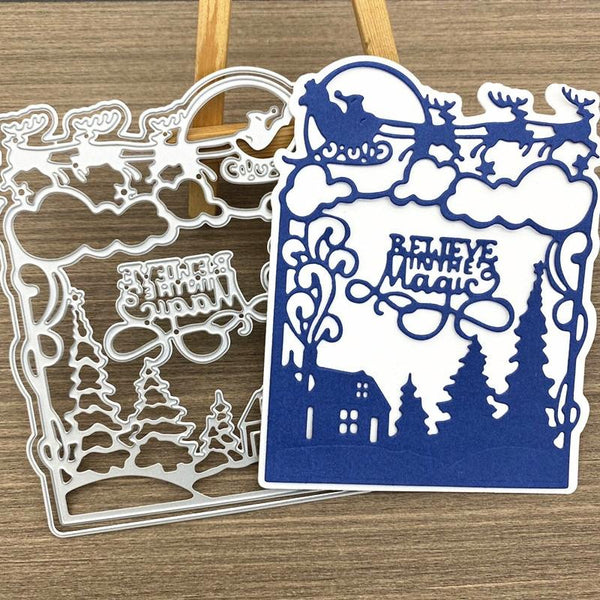 Christmas Embossing Craft Scrapbooking Cutter Die