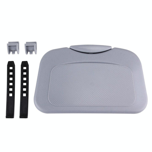 Folding Car Auto Back Seat Table Drink Food Cup Tray Holder Stand Desk (Grey)