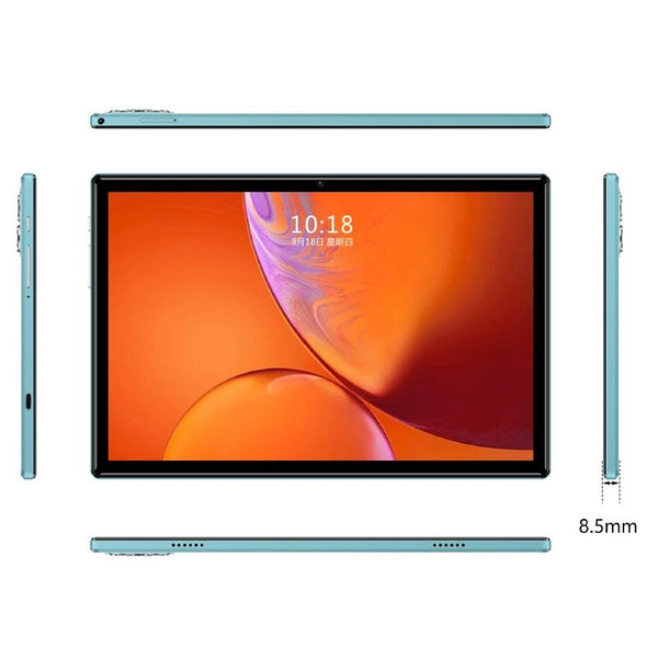 Y22 10.1 inch Smart Learning Tablet PC Combo Set, 4GB+64GB, Android 10 MTK6755 Octa Core, 4G Network, with Leather Case + Keyboard, US Plug (Light Green)