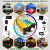 Legend I Generation DC12V to AC110V 3000W Modified Square Wave Car Power Inverter(Yellow)