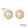 E2209-12 Colorful Pearl Baroque Earrings Pearl Ear Clip Women Without Ear Piercing