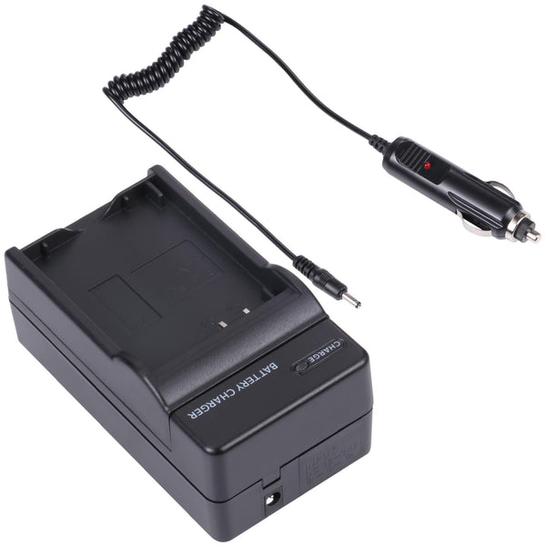 Digital Camera Battery Car Charger for OLYMPUS BLN1(Black)