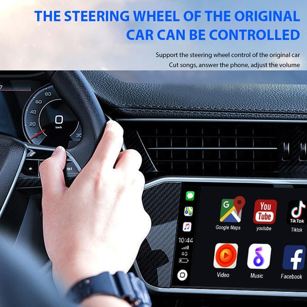 For IOS Car Carplay Box Wired to Wireless Bluetooth Adapter