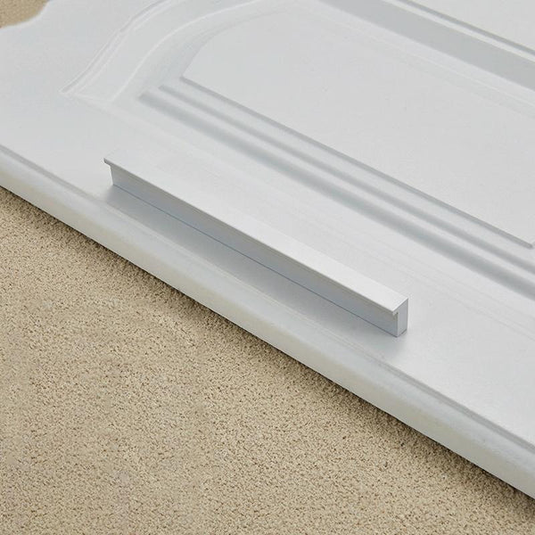 2057-192 Drawer Cabinet Door Handle Straight Door Handle (Silver Matte)