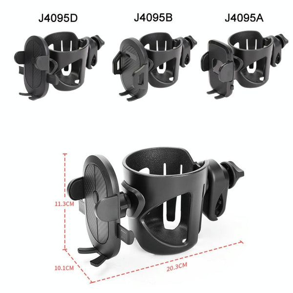 2 In 1 Stroller Bottle Drink Bottle Holder Mobile Phone Holder(J4095D)