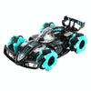 RD158-2 2.4G Four-Wheel Drive Horizontal Spray Remote Control Car(F1 Blue)
