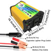 Legend I Generation DC12V to AC110V 3000W Modified Square Wave Car Power Inverter(Yellow)