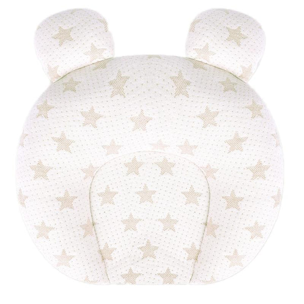 0-1 Year Old Baby Pillow Anti-Head Deflection Shaped Children Pillow, Style: Pentagon Silk Floss Filling