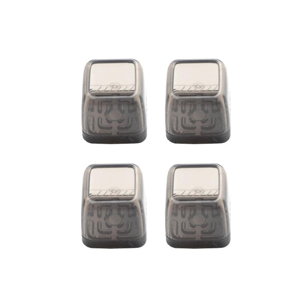 4pcs / Set Thickened Wear-Resistant Table And Chair Leg Covers Household Quiet Non-Slip Stool Foot Protector, Style: Small Square Light Gray