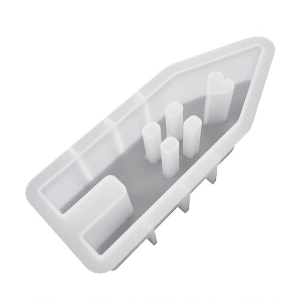 DIY Epoxy Easter Desktop Decoration Candle Silicone Mold, Spec: House 003