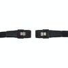 SAS36P SFF-8087 to SAS36P Cable Motherboard Server Hard Disk Data Cable, Color: Black 0.7m