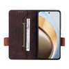 For vivo V40 Lite 5G / Y300 5G IDN Magnetic Clasp Leather Phone Case(Brown)