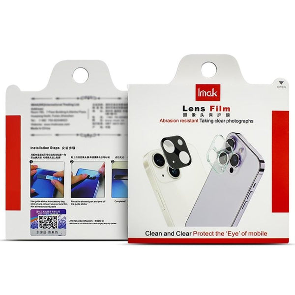 For OPPO Reno13 Pro China imak High Definition Integrated Glass Lens Film Black Version