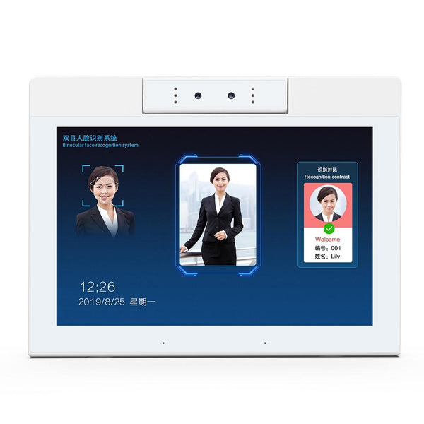 HSD1022T Touch Screen All in One PC with Holder,  10.1 inch, 2GB+16GB, Android 8.1 RK3288 Cortex A17 Quad Core Up to 1.8GHz, Support Bluetooth & WiFi & RJ45 & TF Card(32GB Max) & HDMI(White)
