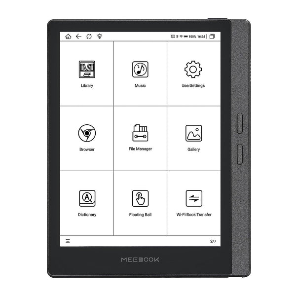 Meebook M7 6.8 inch E-ink Screen Kindle, 3GB+32GB, Android 11 Cortex A55 Quad Core 1.8GHz(Black)