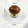 Hole-free Wardrobe Handles Drawer Glass Door Adhesive Household Round Handle, Spec: M