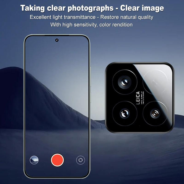 For Xiaomi 15 imak HD Glass Rear Camera Lens Film, Self-positioning Version