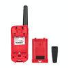 1 Pair RETEVIS RT649B 0.5W EU Frequency 446.00625-446.19375MHz 16CHS Two Way Radio Handheld Walkie Talkie, EU Plug(Red)