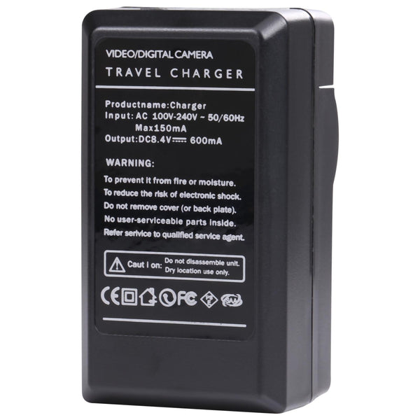 Digital Camera Battery Car Charger for OLYMPUS BLN1(Black)