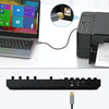 USB 2.0 A Male to B Male Square Port Printer Data Transmission Extension Cable, Length:5m