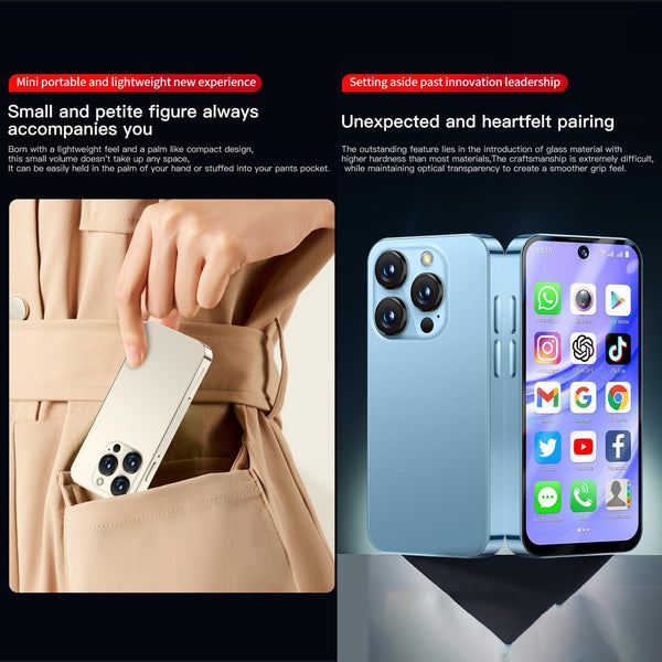 SOYES XS19 Pro, 3GB+32GB, 3.8 inch Android 12.0 MTK6762 Quad Core, Network: 4G, Dual SIM, GPS, OTG, Support Google Play Store (Black)