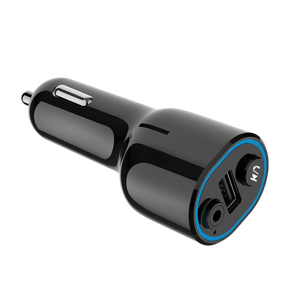 G33 Car Bluetooth Hands-free Audio Receiver 2.5A USB Car Charger(Black)