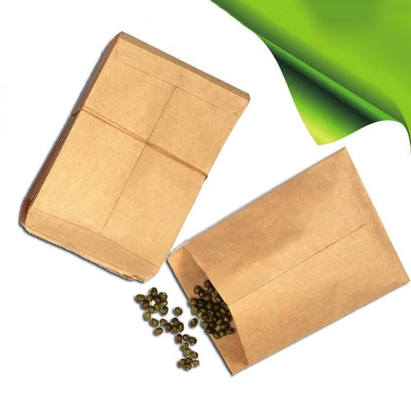 18x11cm 50pcs Sticky Seed Hybrid Breeding Kraft Paper Bag