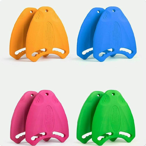 Shark-shaped EVA Swimming Auxiliary Board for Adults and Children, Size:44 x 32 x 4cm(Rose Red)