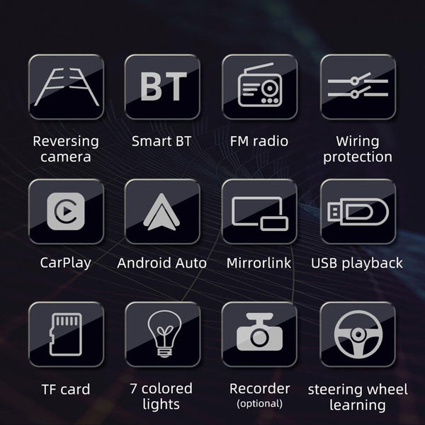 4 inch 800x480P Car Radio Receiver MP5 Player, Support FM & Bluetooth & SD Card with Remote Control
