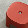 Household Bathroom Row Stools Plastic Stools Thickened Low Stools Square Stools Small Benches, Colour: Maple Yellow Children