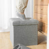 Home Foldable Fabric Storage Chairs Multifunctional Square Sofa, Color: Brilliant Yellow