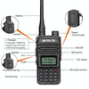 RETEVIS RT85 EU Frequency 136.000-174.000MHz+400.000-470.000MHz 200CHS Dual Band Digital Two Way Radio Handheld Walkie Talkie(Black)