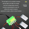 One To Six 3.7V Lithium Battery Drone USB Charger, Color: Green JST Port
