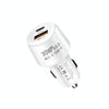 P29 48W PD30W + QC3.0 18W USB Dual Port Car Charger(White)