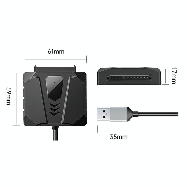 ORICO UTS2 USB 2.0 2.5-inch SATA HDD Adapter, Cable Length:0.5m