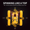 1:24 Double-Sided Stunt Car Rotating Tumbling And Twisting Stunt Car RC Climbing Children Remote Control Car(Fire Red)