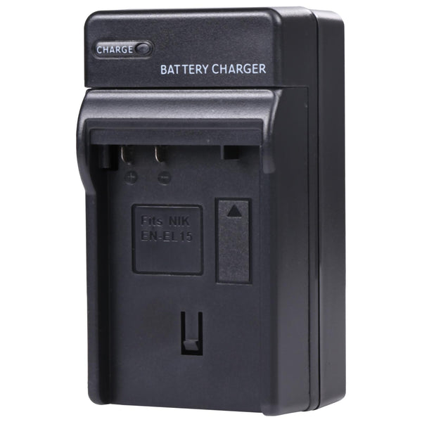 Digital Camera Battery Car Charger for Nikon ENEL15(Black)
