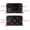 2000W LCD Smart Home Car Inverter 12V To 220V Power Converter