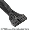 60cm For EVGA 10Pin / 18Pin To 24Pin Flat Cable Module Cable Graphics Card Block Cord
